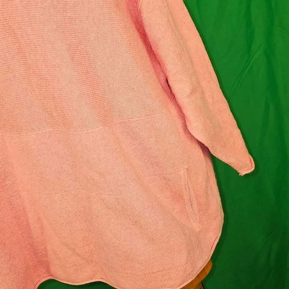 J Jill Pure Jill Womens Pink Cashmere Blend Oversized‎ Kimono Sweater XS - Picture 3 of 5